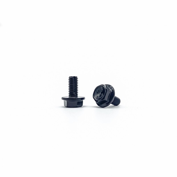 Hexagon flange bolt-non-standard 24543815 M6 × 12-8.8-special environmental protection black zinc.jpg