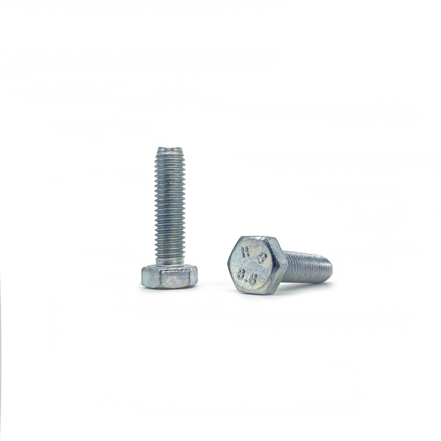 Hexagon head bolt-full tooth non-standard T1500830P M8 × 30-8.8-environmental protection color zinc.jpg