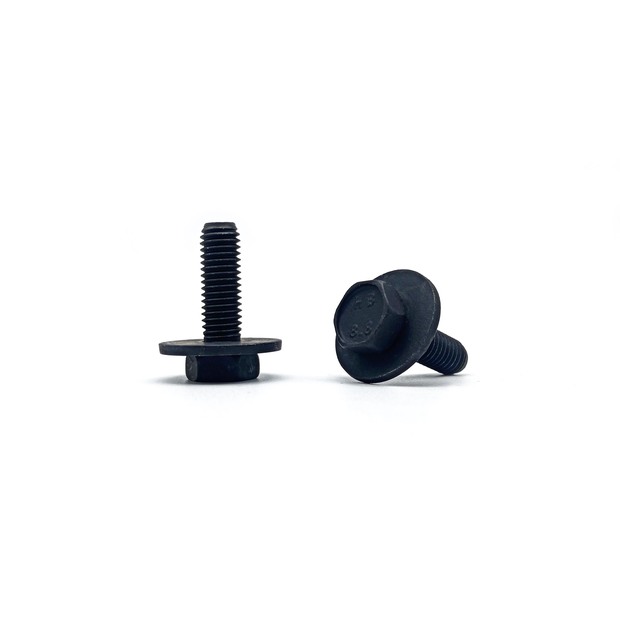 Hexagon head flat pad combination bolt M8 × 25-8.8-American force (black).jpg