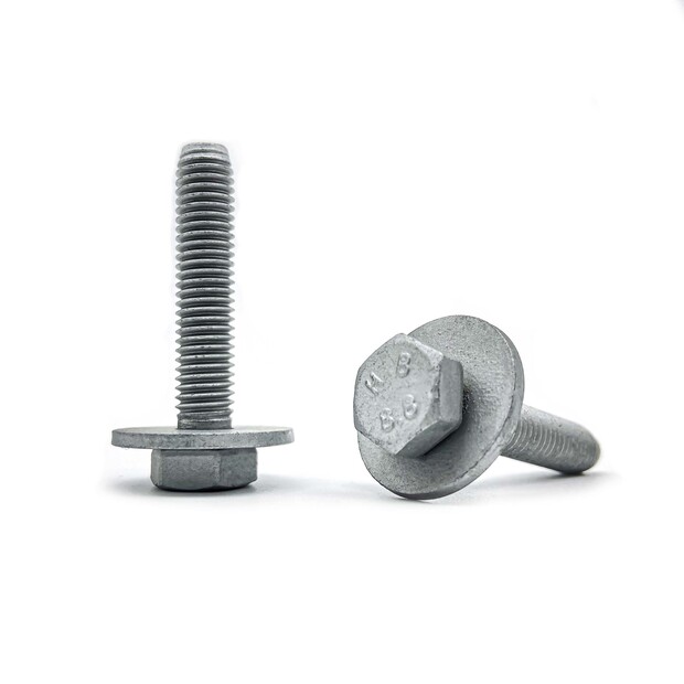 Hexagon head flat pad combination bolt M8 × 40-8.8-zinc aluminum coating.jpg