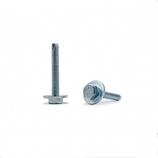 Hexagon head paint scraping flat pad combination bolt 23890944 M6 × 40-8.8-environmental protection color zinc.jpg